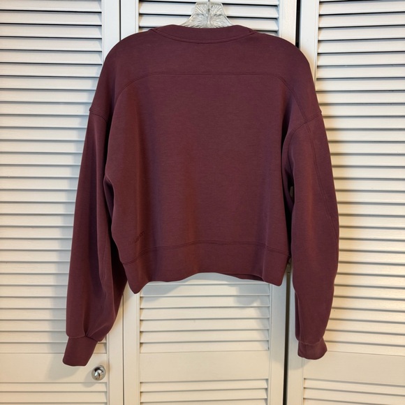 Lululemon softstreme perfectly oversized cropped crew - Picture 2 of 5